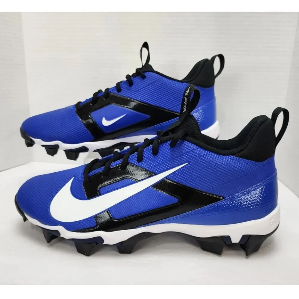 Nike Men's Hyper Royal Blue Alpha Menace 4 Shark Football Cleats Size 12
